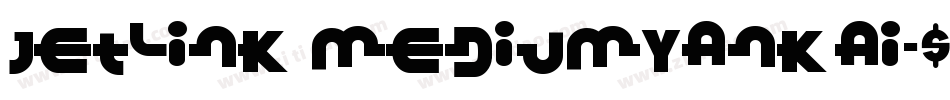 JetLink MediumYanKai字体转换